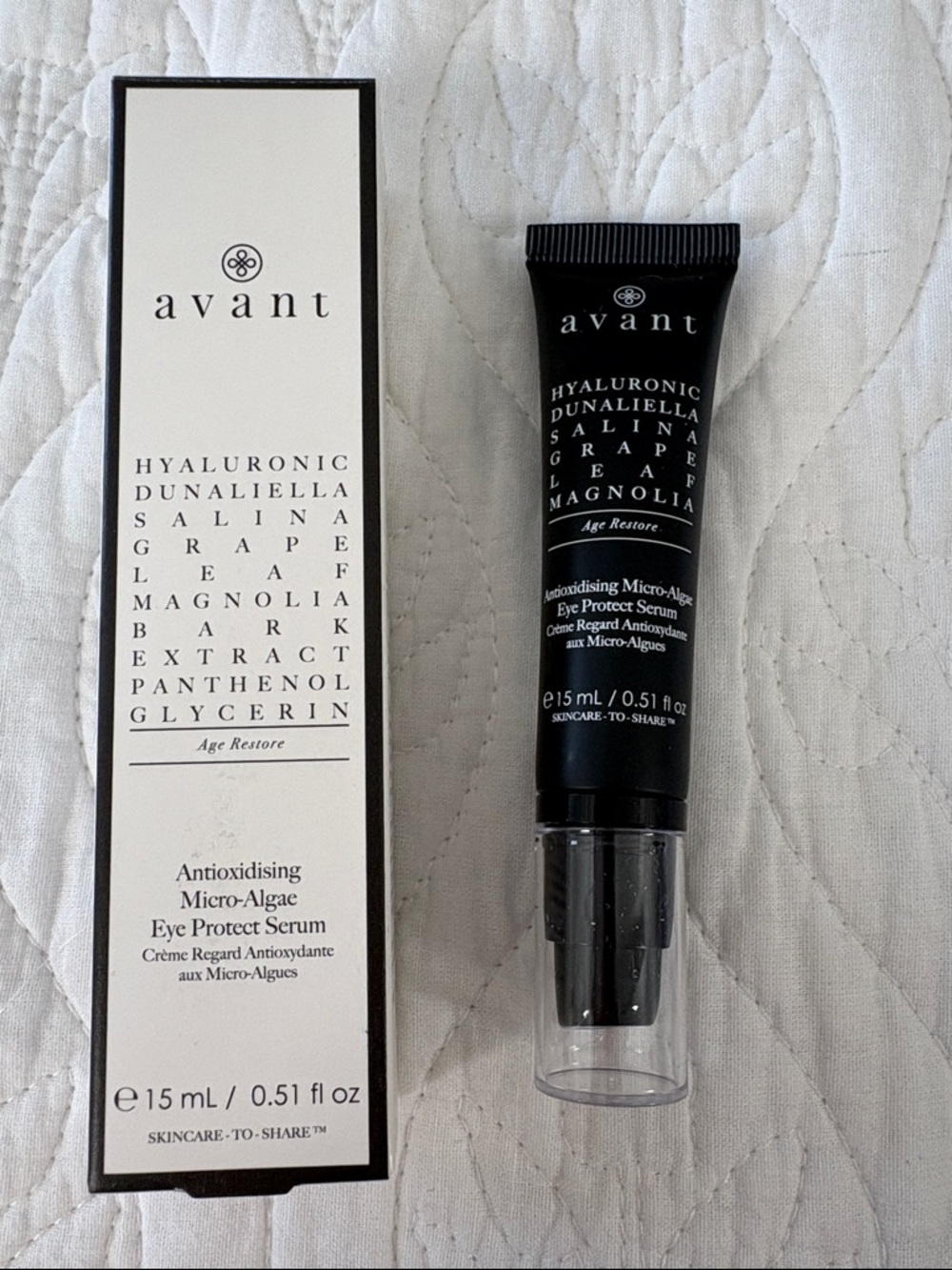 Avant Antioxidising Micro-Algae Eye Protect Serum — brand new in box!